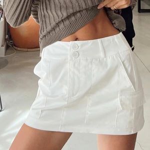 Princess Polly Jameson Mini Skirt White